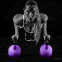 Kettlebell hantle neoprenowe - 18 kg MOVIT