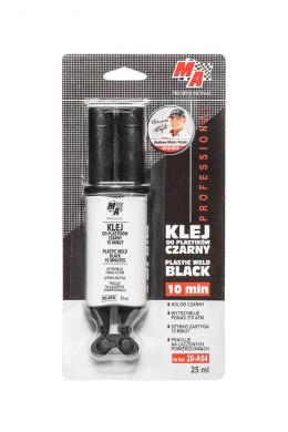 KLEJ DO SPAWANIA PLASTIKU 10 MINUT CZARNY 25ML MA PROFESSIONAL