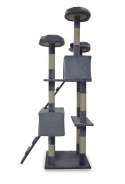 Drapak drzewko Legowisko Wieża dla Kota 170cm Jasnoszary ANIMEL