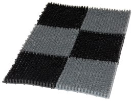 WYCIERACZKA TRAWKA PLASTIKOWA 6-CZĘŚCIOWA 36*55CM BLACK/GREY UN