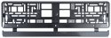 Ramka pod tablicę rejestracyjną CARBON STRIP Compass