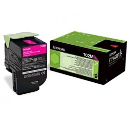 Lexmark oryginalny toner 70C20M0, magenta, 1000s, return, Lexmark CS510de, CS410dn, CS310dn, CS310n, CS410n, O